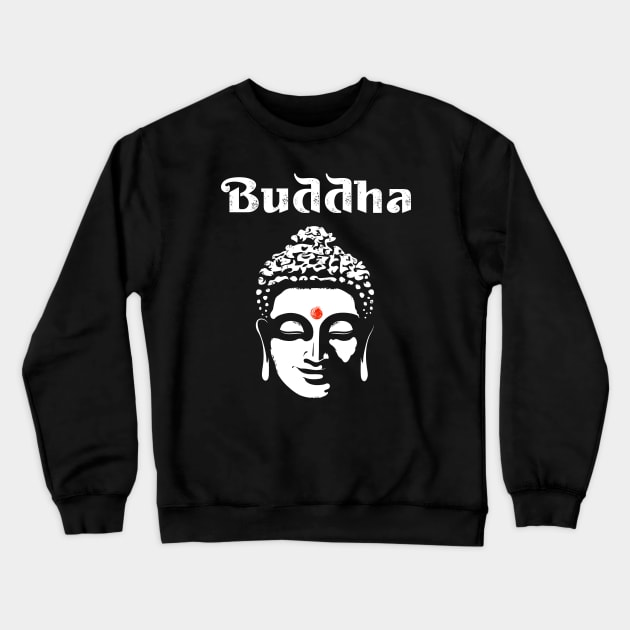 Buddha Gautama Crewneck Sweatshirt by marieltoigo